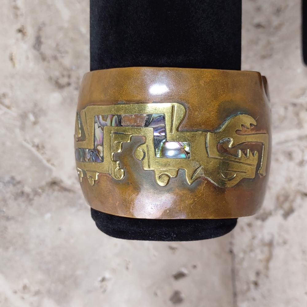 Vintage Southwestern Copper/Brass Cuff